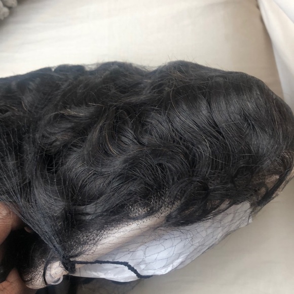 22”  100% HUMAN BRAZILIAN DEEP WAVE  LACEFRONT WIG main image 4